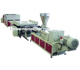 PVC free foamed board extrusion line